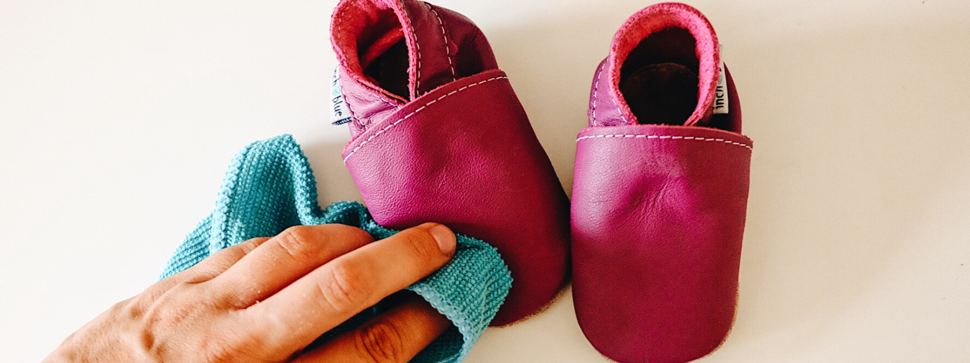 HOW TO CLEAN YOUR BABY SHOES