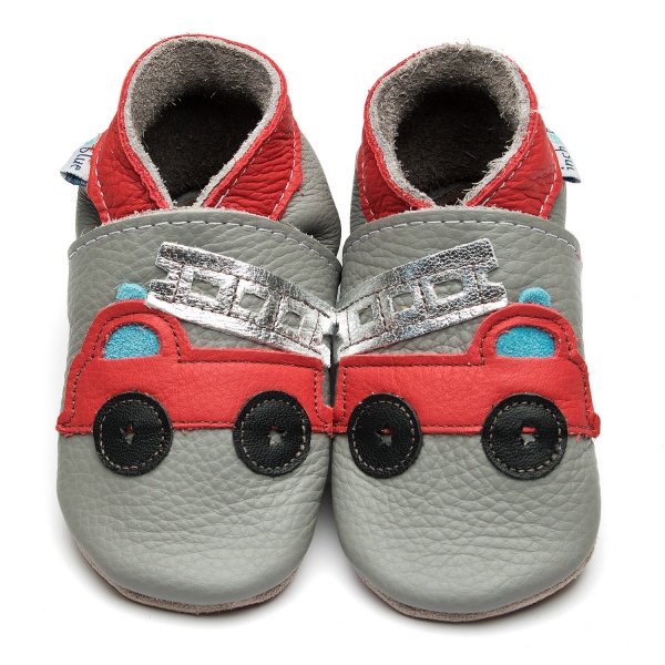 Firetruck Grey/Red