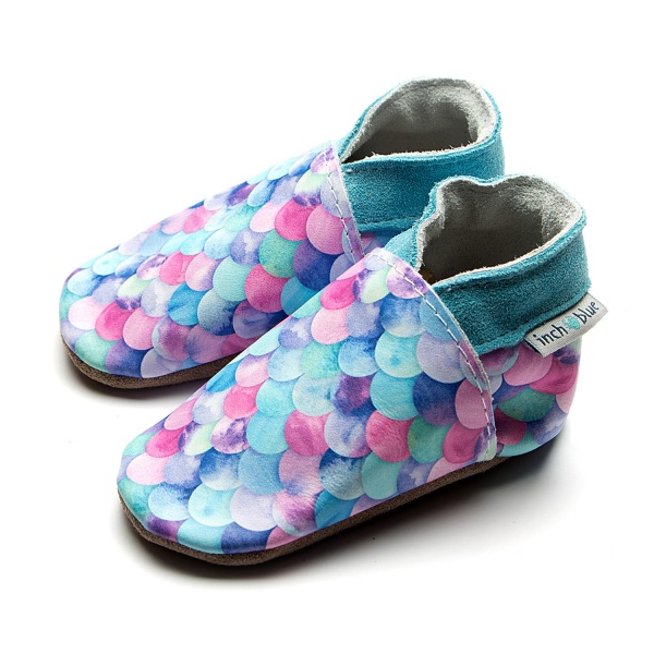 Baby & Toddler Shoes | Little Mermaid | Girls | Colourful | Inch Blue