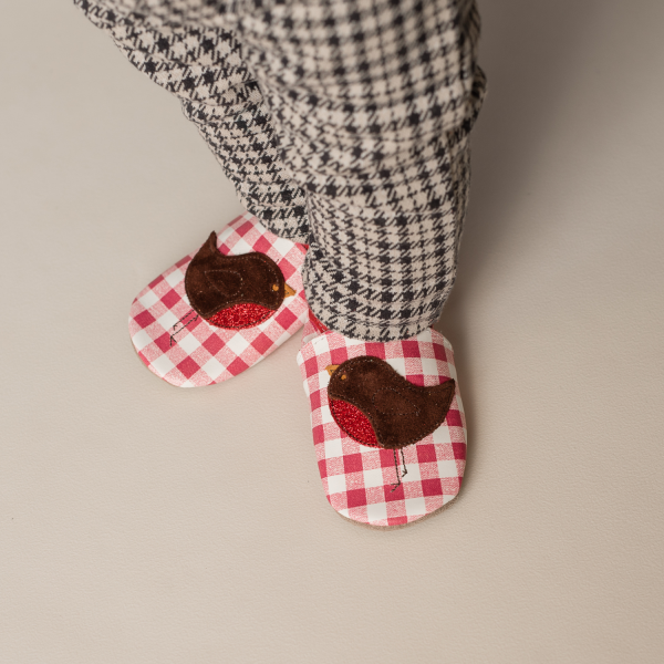 Robin Red Gingham