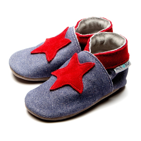 Starry Denim/Red
