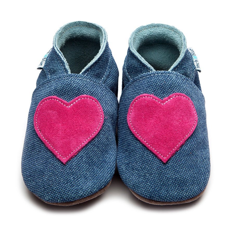 Inch Blue Love Blue Denim, barefoot shoe