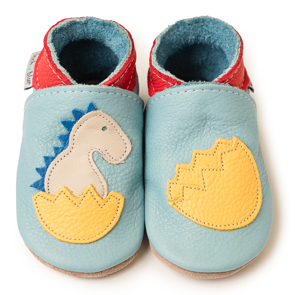 Inch Blue Baby Dino Sky Blue, barefoot shoe