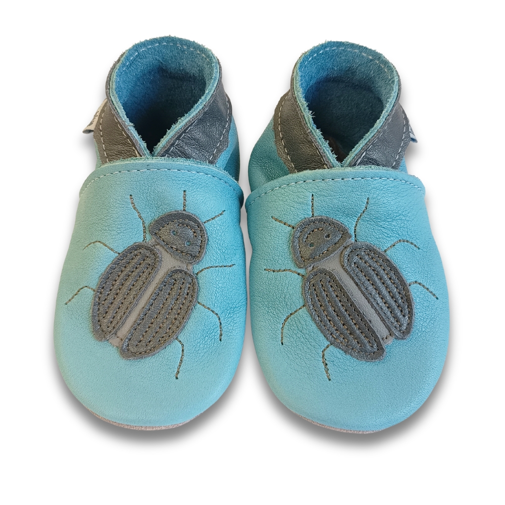 Inch Blue Beetle Sky Blue, barefoot shoe