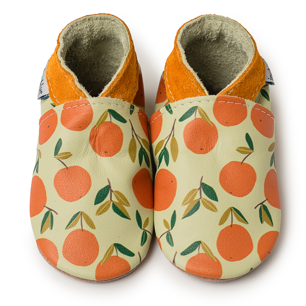 Inch Blue Clementine Green, barefoot shoe