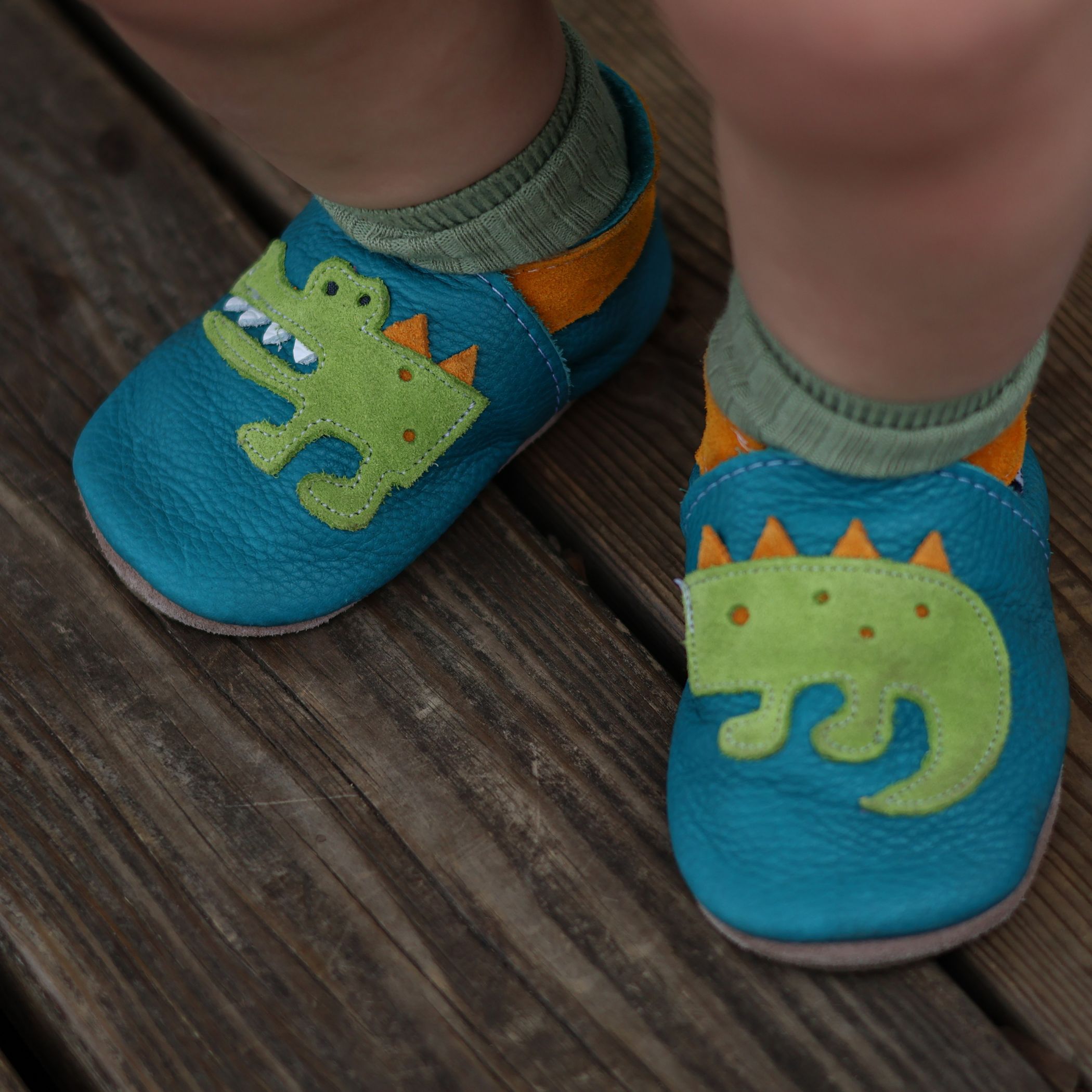 Inch Blue Crocodile Teal photo 3