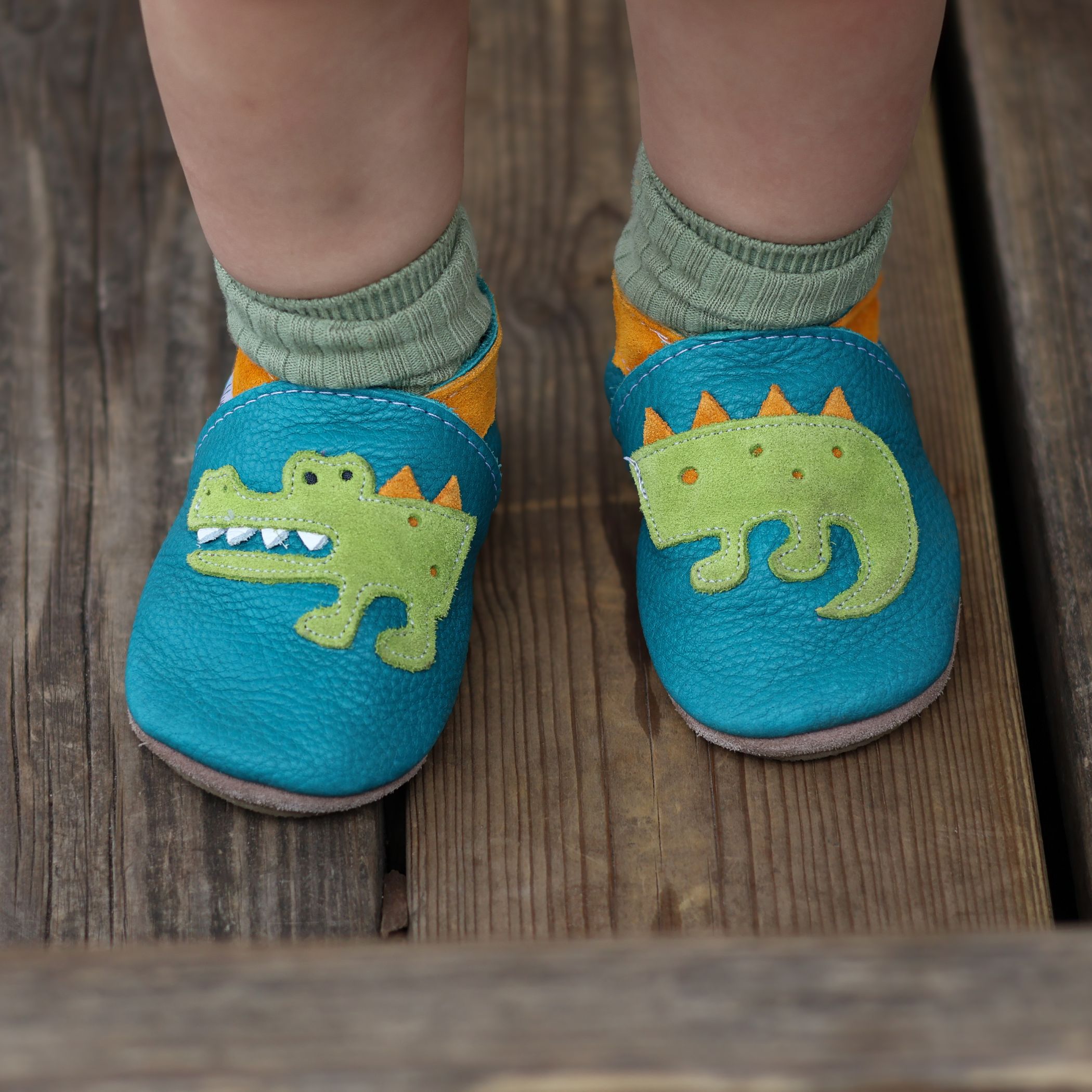 Inch Blue Crocodile Teal photo 2