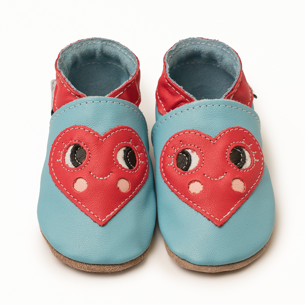 Inch Blue Cupid Turquoise/Red, barefoot shoe