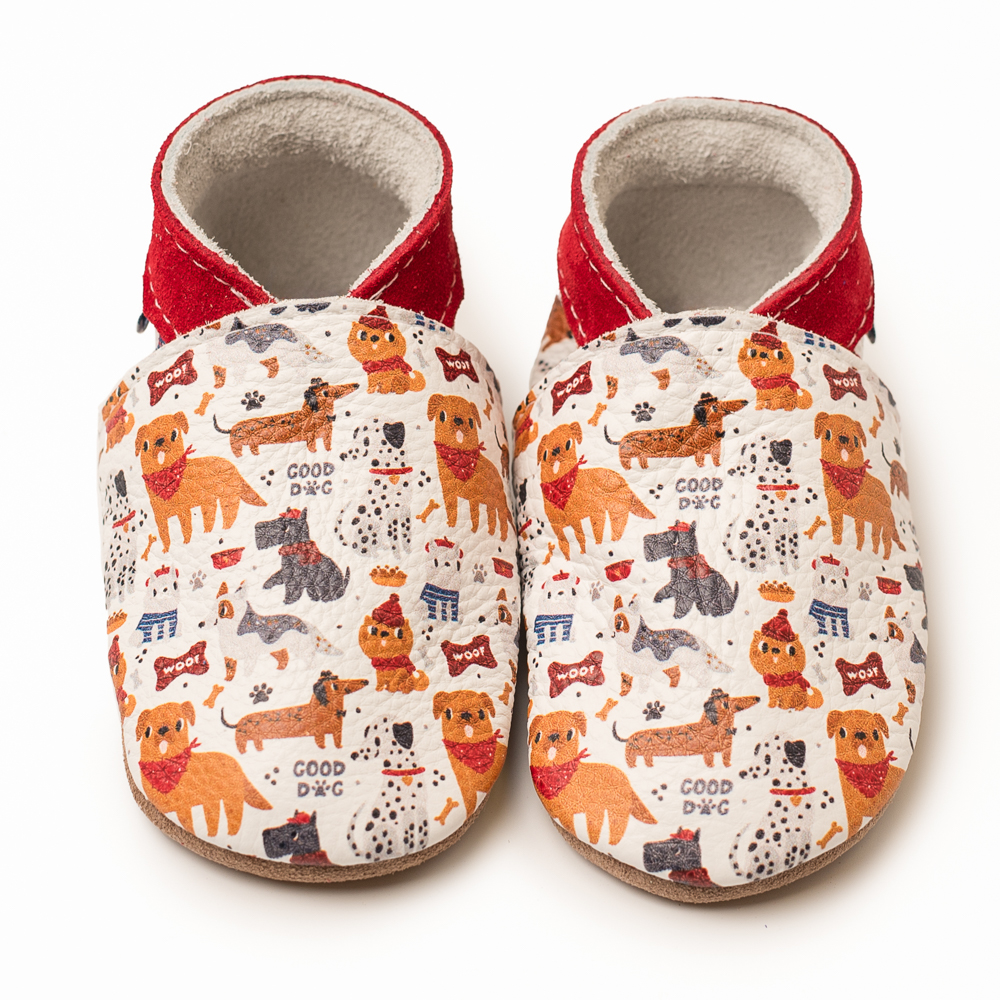 Inch Blue Doggies, barefoot shoe