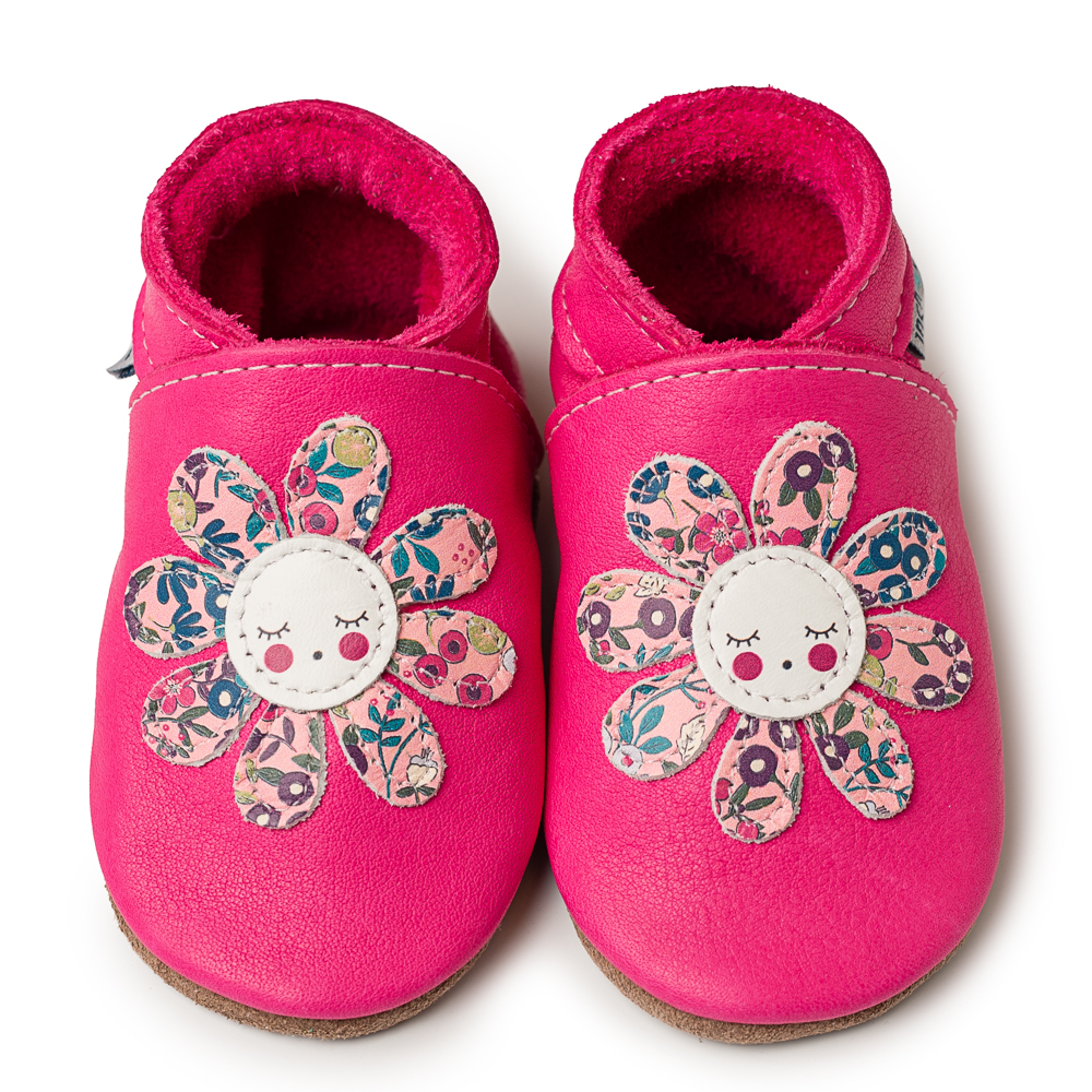 Inch Blue Dozy Daisy Hot Pink, barefoot shoe