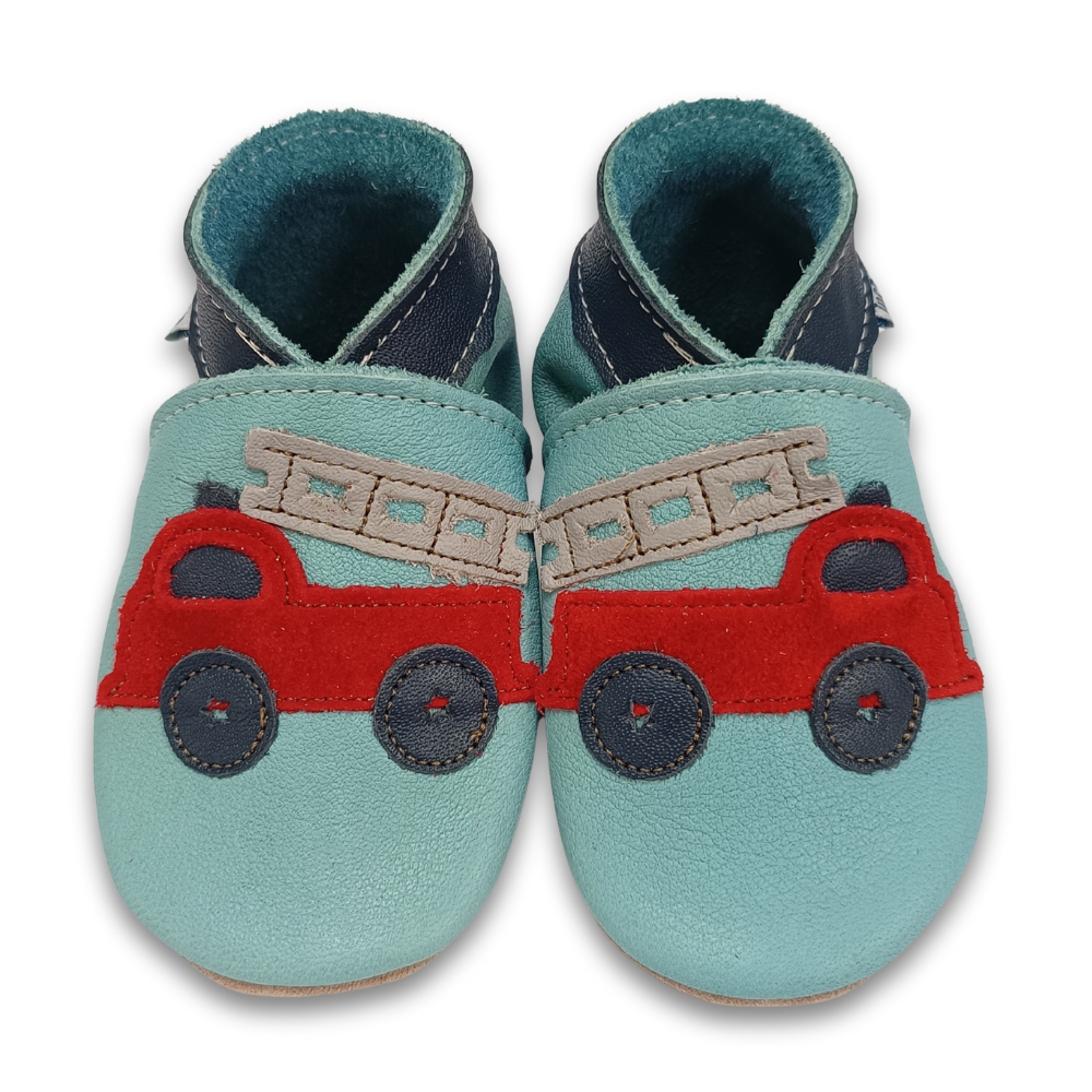 Inch Blue Firetruck Sky Blue, barefoot shoe