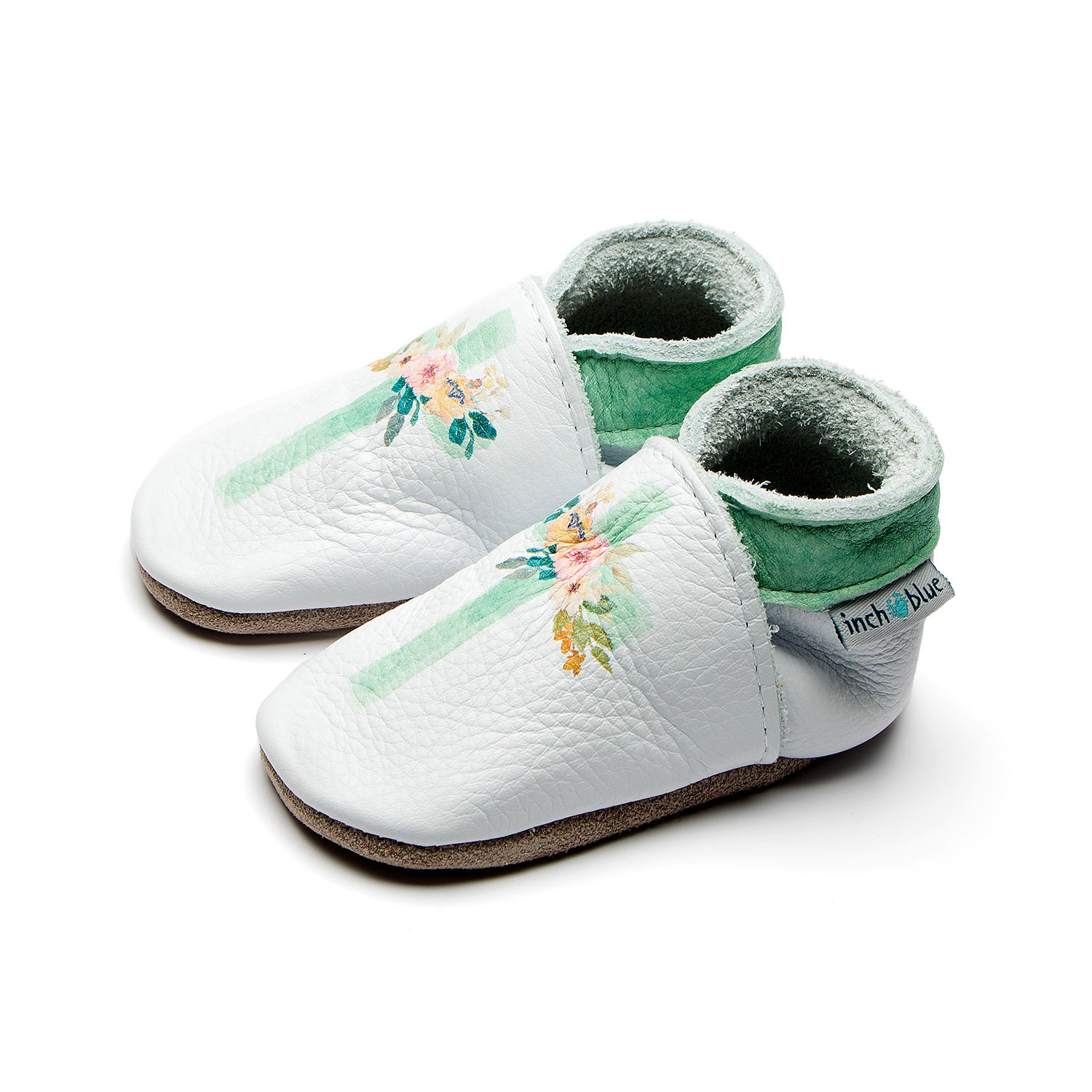 Inch Blue Floral Cross Green photo 2
