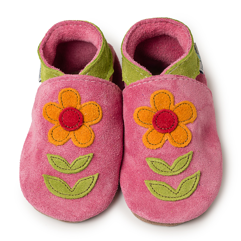 Inch Blue Briony Dusky Pink Suede, barefoot shoe