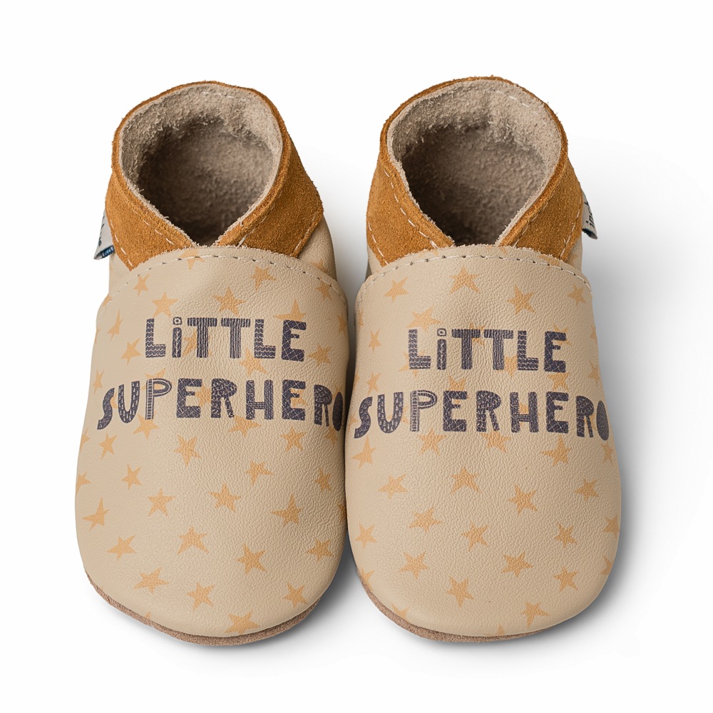Inch Blue Little Superhero, barefoot shoe