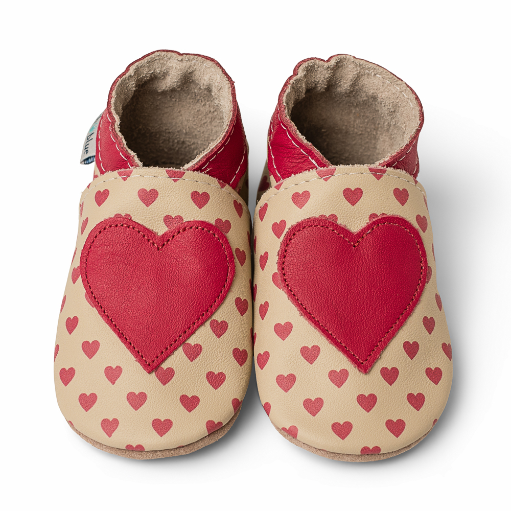 Inch Blue Love Cream/Raspberry, barefoot foot-care