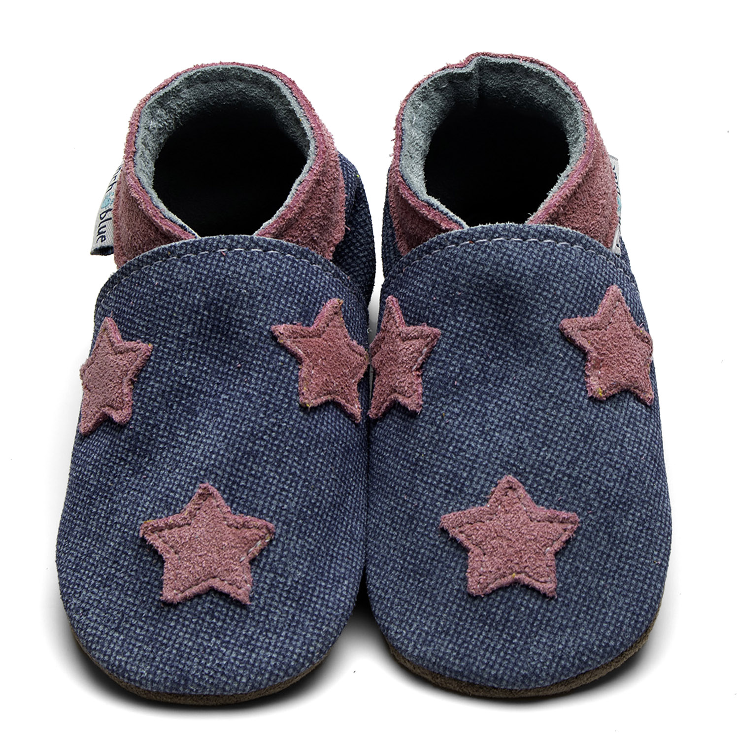 Inch Blue Stardom Blue Denim/Pink, barefoot shoe
