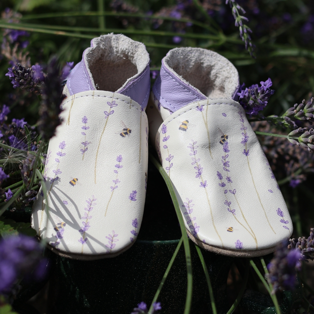 Inch Blue Lavender Bees by Elena O'Neill photo 2