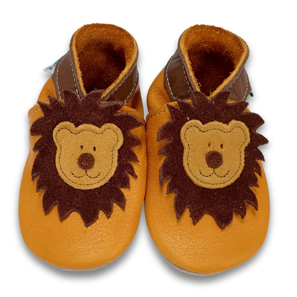 Inch Blue Leo Tan Leather, barefoot shoe