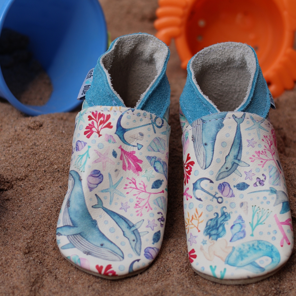 Inch Blue Magic Under the Sea by Elena O'Neill, barefoot shoe