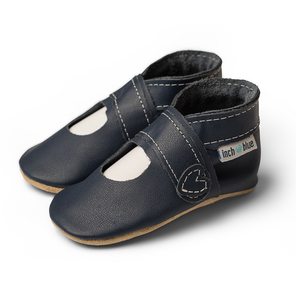 Inch Blue Mary Jane Navy, barefoot shoe