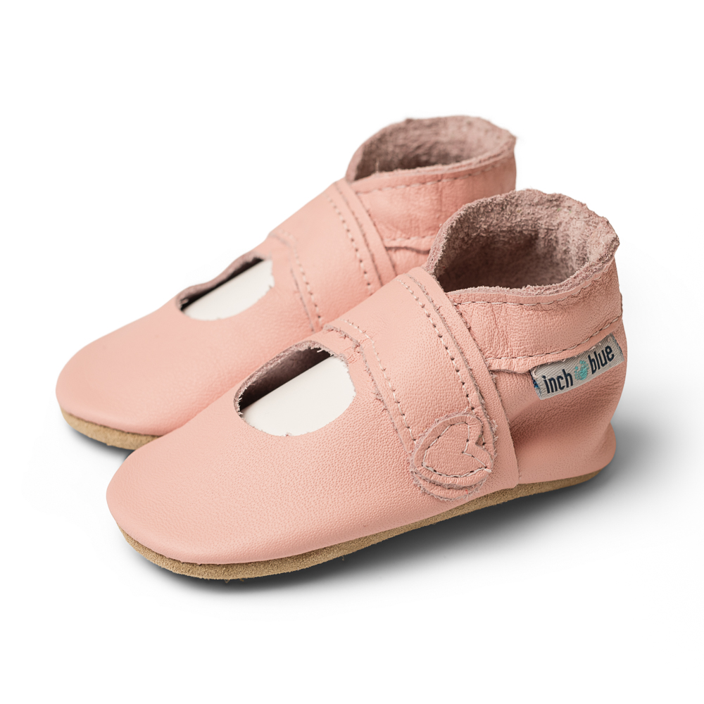 Inch Blue Mary Jane Soft Pink, barefoot shoe