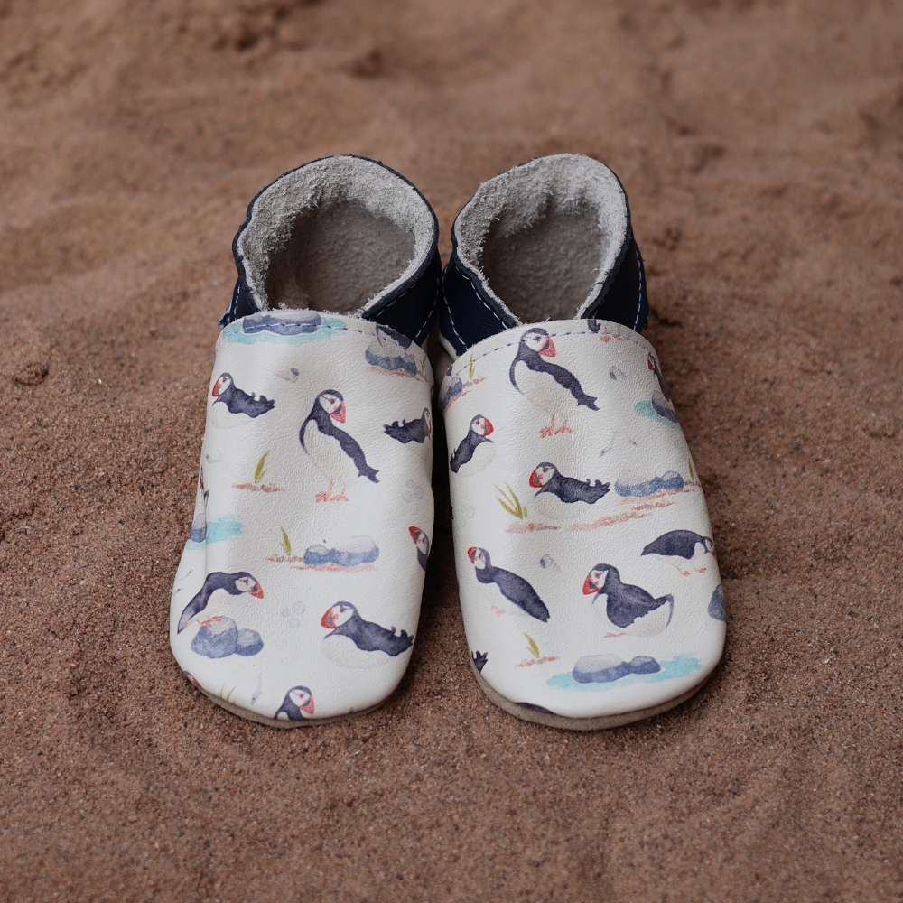 Inch Blue Puffin by Elena O'Neill, barefoot shoe