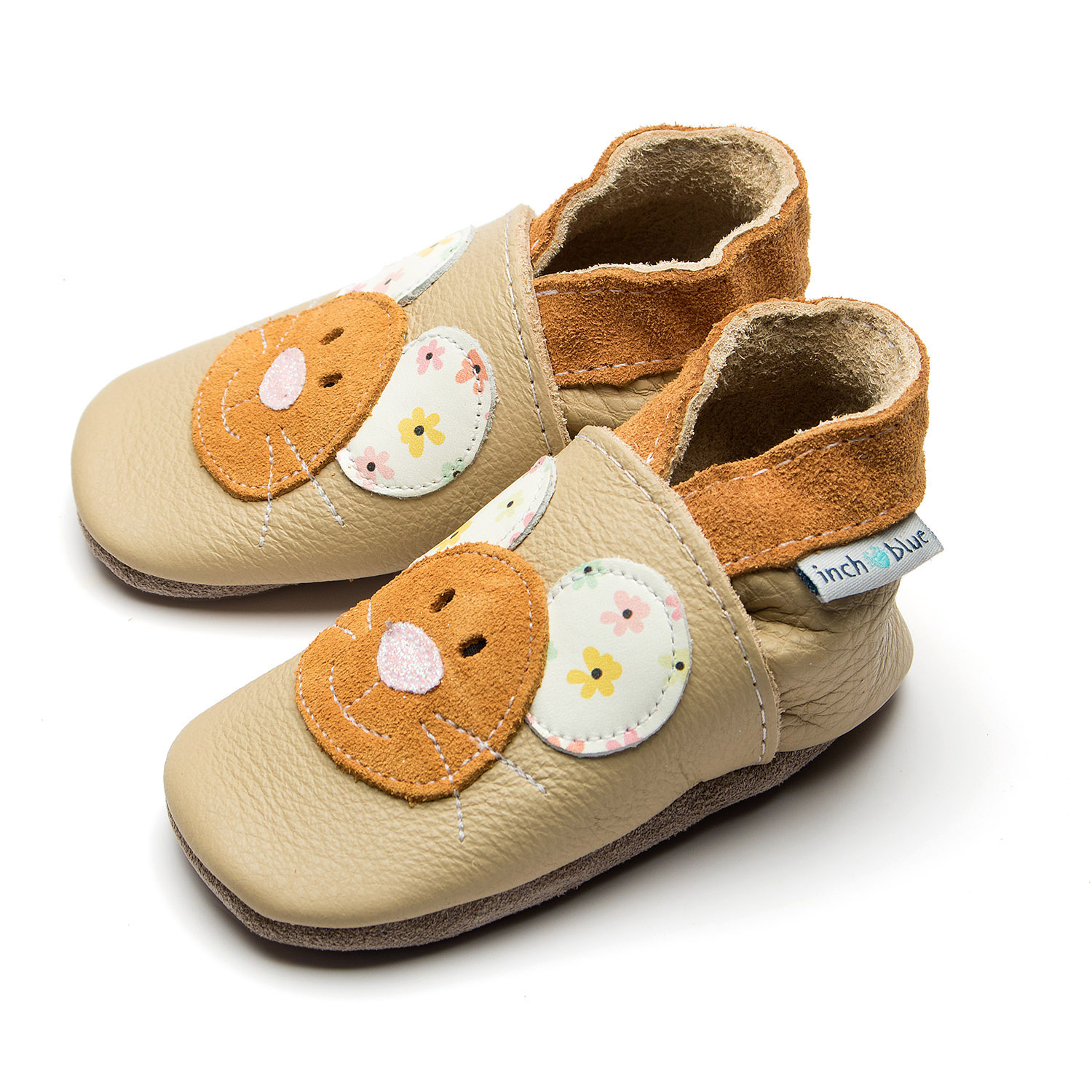 Baby & Toddler shoes Squeak Mouse Cream Podiatrist approved