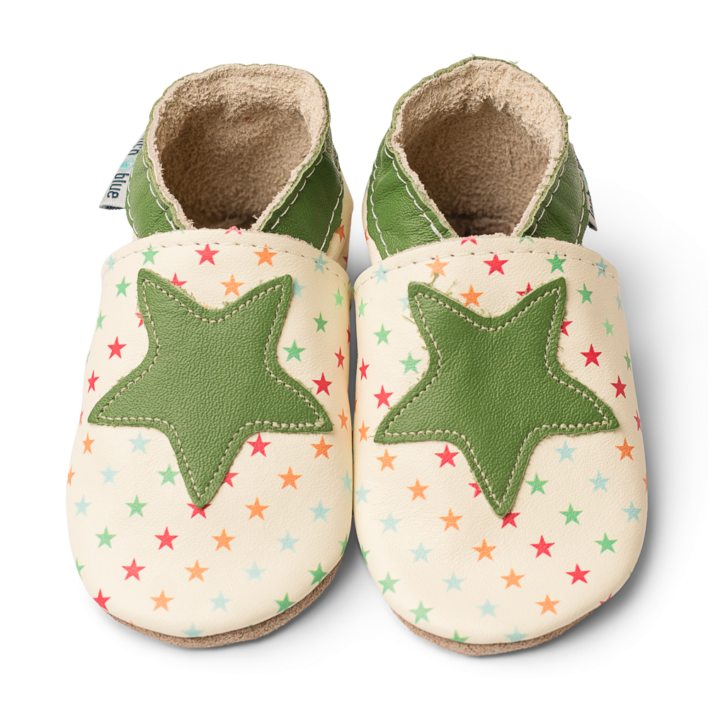 Inch Blue Starry Multi Lime, barefoot shoe