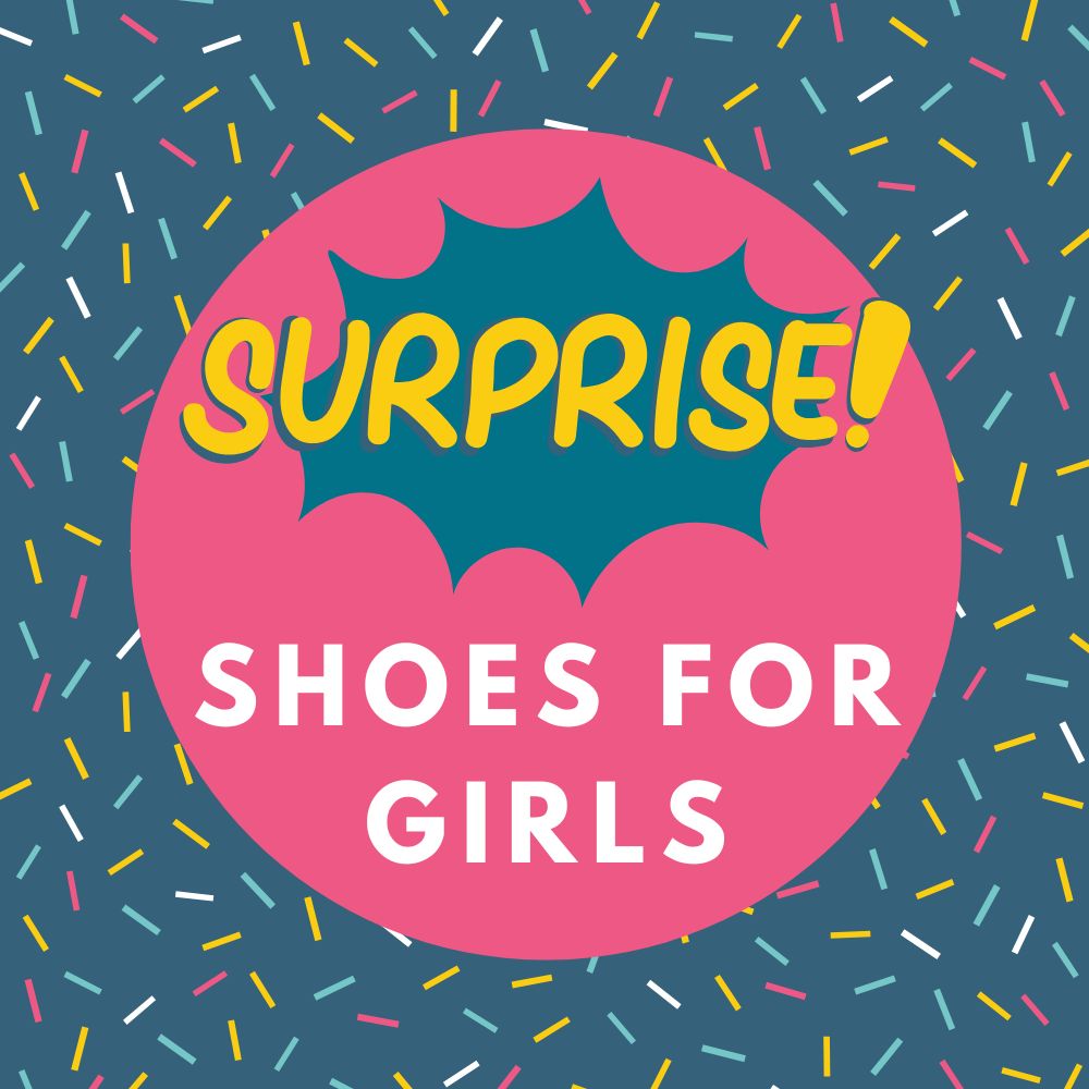 Inch Blue Surprise Shoes Girl, barefoot shoe