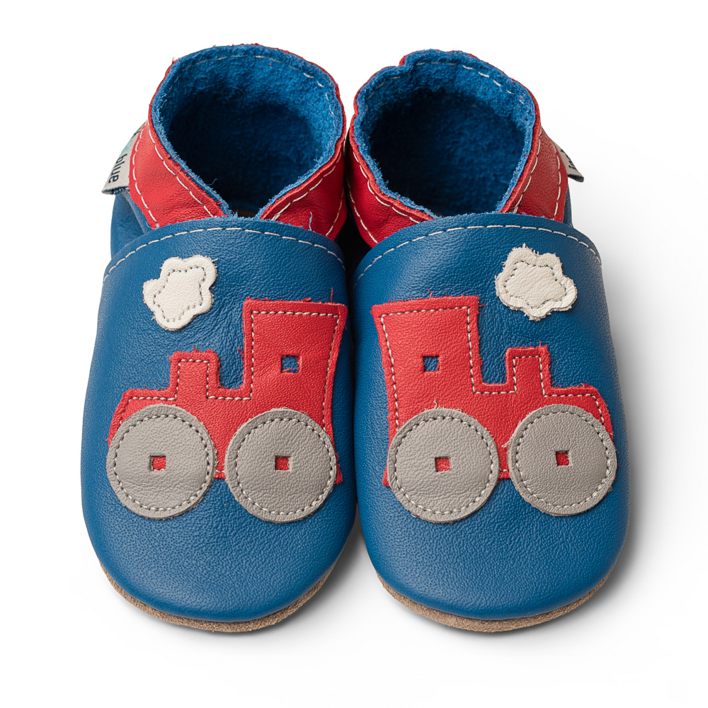 Inch Blue Toot Train Blue, barefoot shoe