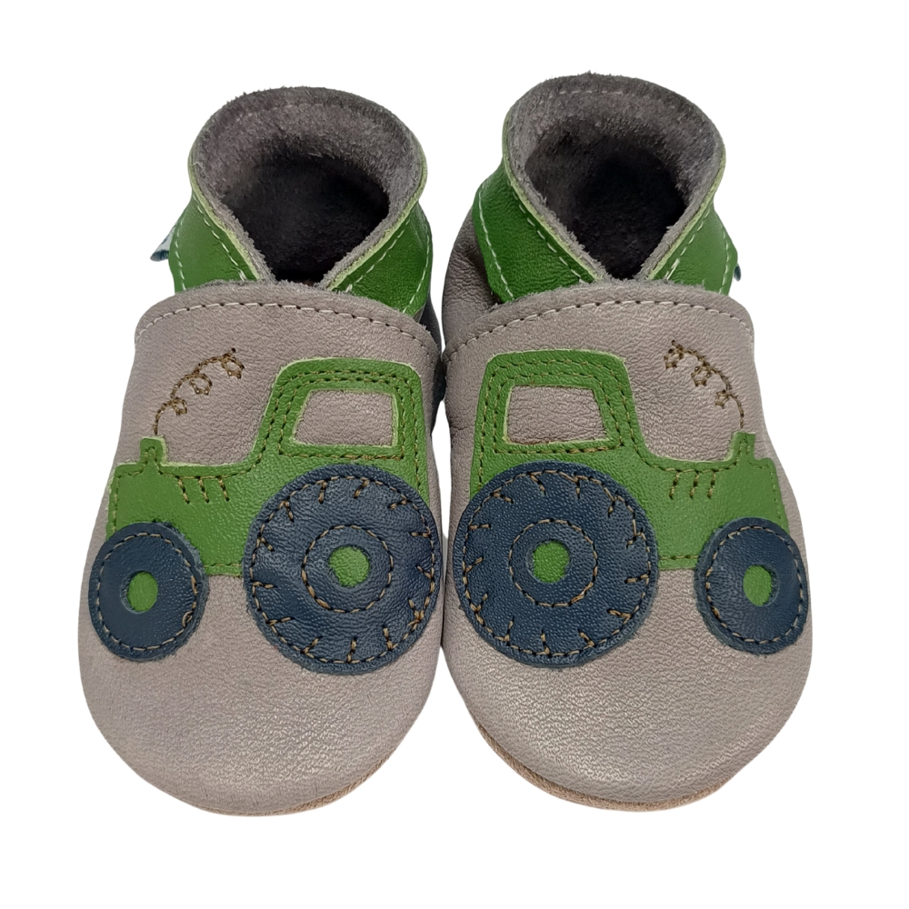 Inch Blue Tractor Grey, barefoot shoe