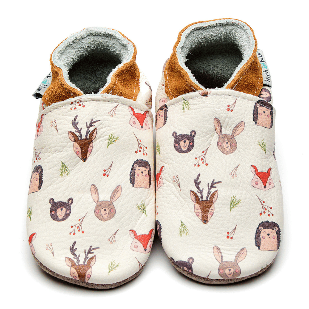 Inch Blue Woodland, barefoot shoe