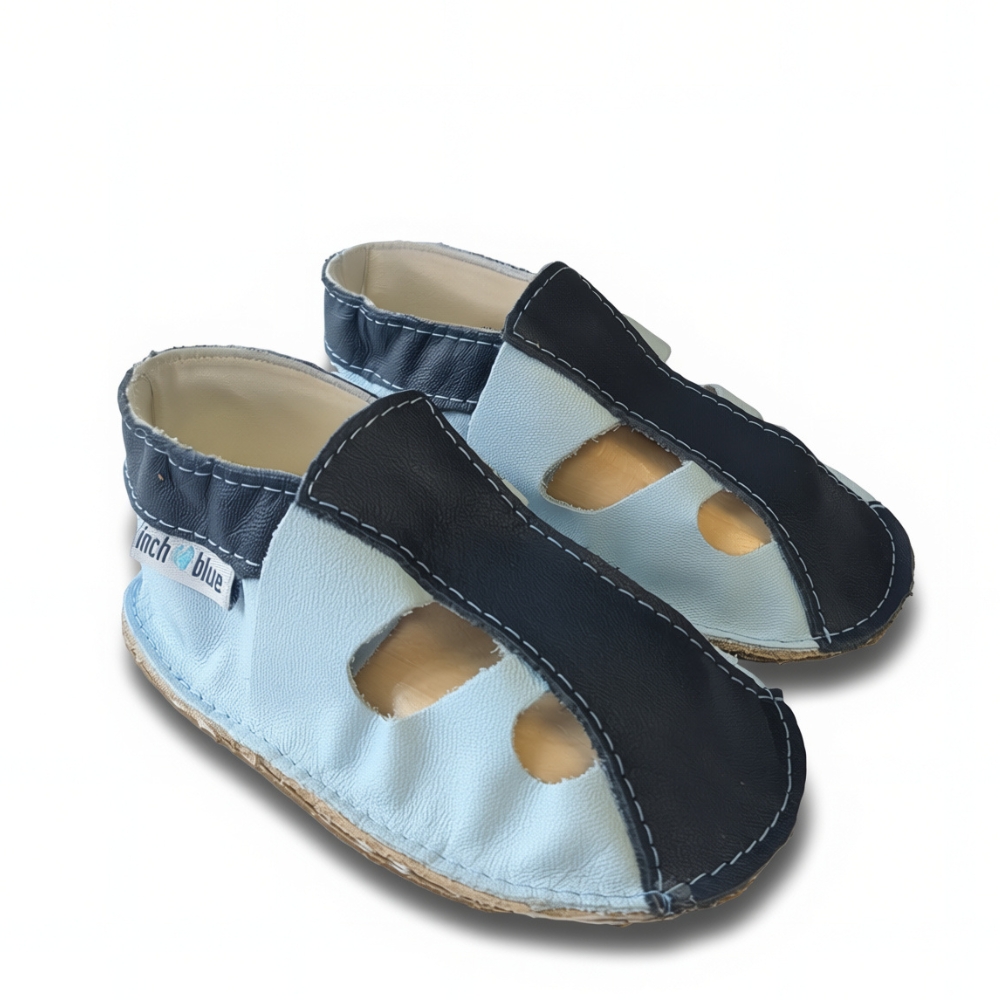 Inch Blue Kids Sandal Blue, barefoot shoe